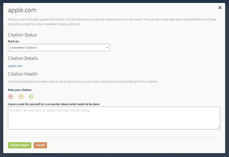 How Do I Use Citation Tracker To Manage Pending Citations Brightlocal Help Center