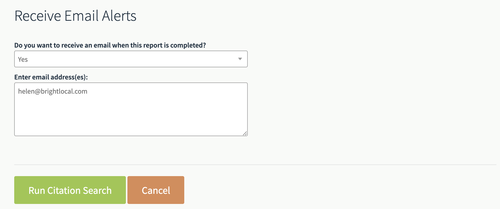 How to create a Citation Tracker report BrightLocal Help