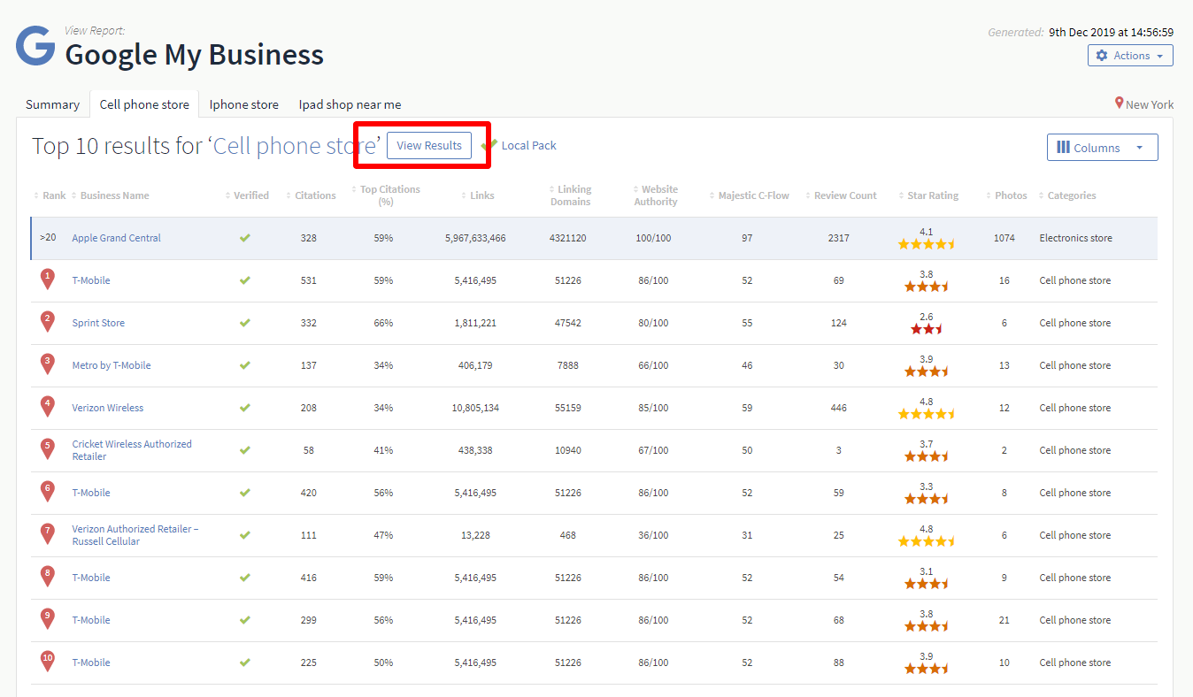 brightlocal help center